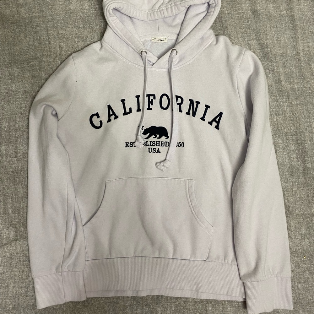 White hoodie